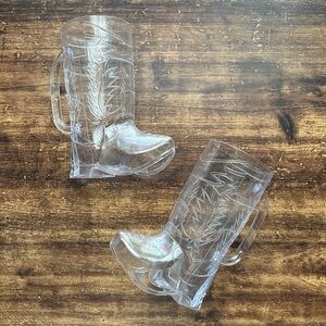 12 pieces Boots 🥾 plastic cups Texas style 12 units
